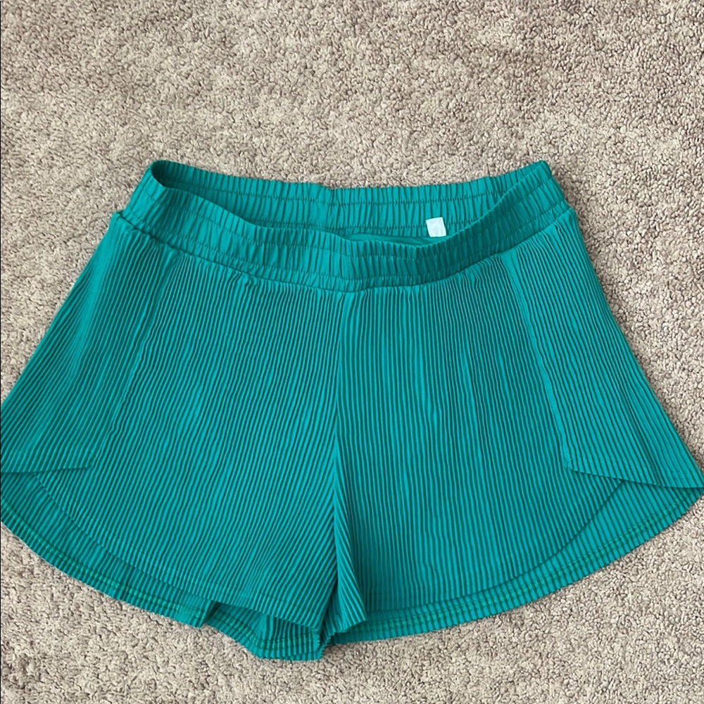 All in Motion Green Skorts with Elastic Waistband